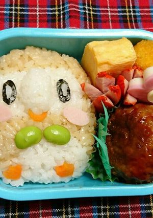 ポケモン弁当☆モクロー☆キャラ弁-レシピのメイン写真