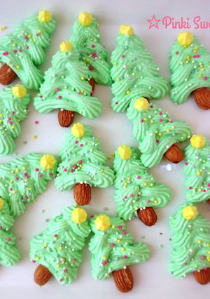 クリスマスツリー☆メレンゲクッキー-レシピのメイン写真