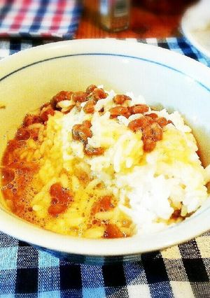 卵納豆ご飯-レシピのメイン写真