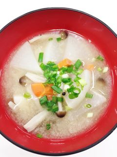 だいこんのショウガみそ汁-レシピのメイン写真