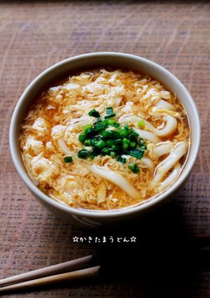 ☆かきたまうどん☆-レシピのメイン写真