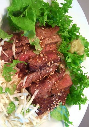 黒毛和牛ステーキ丼-レシピのメイン写真