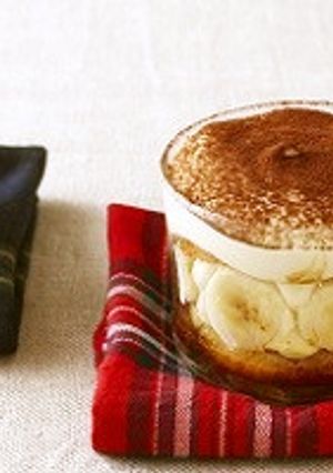 バナナときびオリゴのクリスマスティラミス-レシピのメイン写真