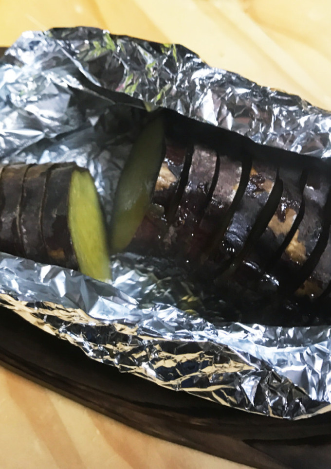 焼き芋♡切ってトースターで焼くだけ！-レシピのメイン写真