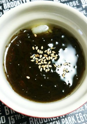 私の好きなもずく酢＊にんにくもずく♡-レシピのメイン写真