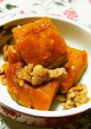 冬至にいかが？かぼちゃの煮付け-レシピのメイン写真