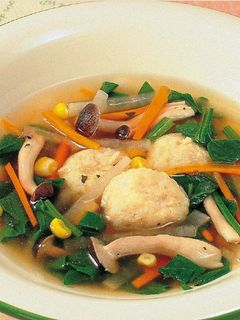 季節野菜の肉だんごスープ-レシピのメイン写真