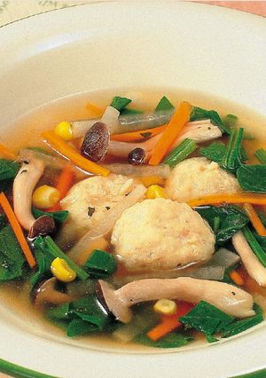 季節野菜の肉だんごスープ-レシピのメイン写真