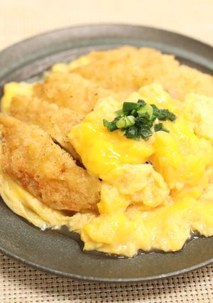 介護食　やわらかかつとじ-レシピのメイン写真
