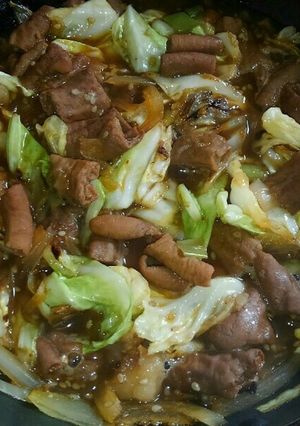 野菜増しローソンのホルモン鍋-レシピのメイン写真