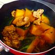 簡単!豚肉とカボチャの甘辛煮