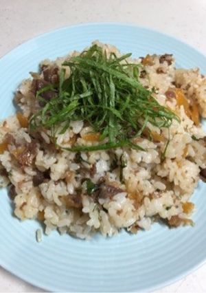 ☆簡単☆福神漬けで牛ちらし☆-レシピのメイン写真
