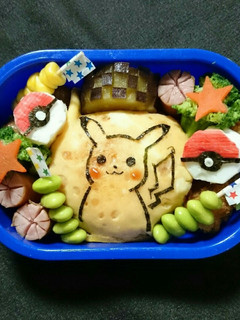 ピカチュウキャラ弁-レシピのメイン写真
