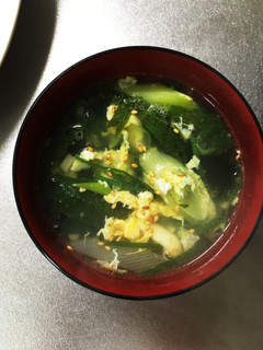 シソ香る卵わかめスープ✿-レシピのメイン写真