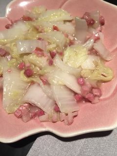 白菜とベーコンのとろみ炒め-レシピのメイン写真
