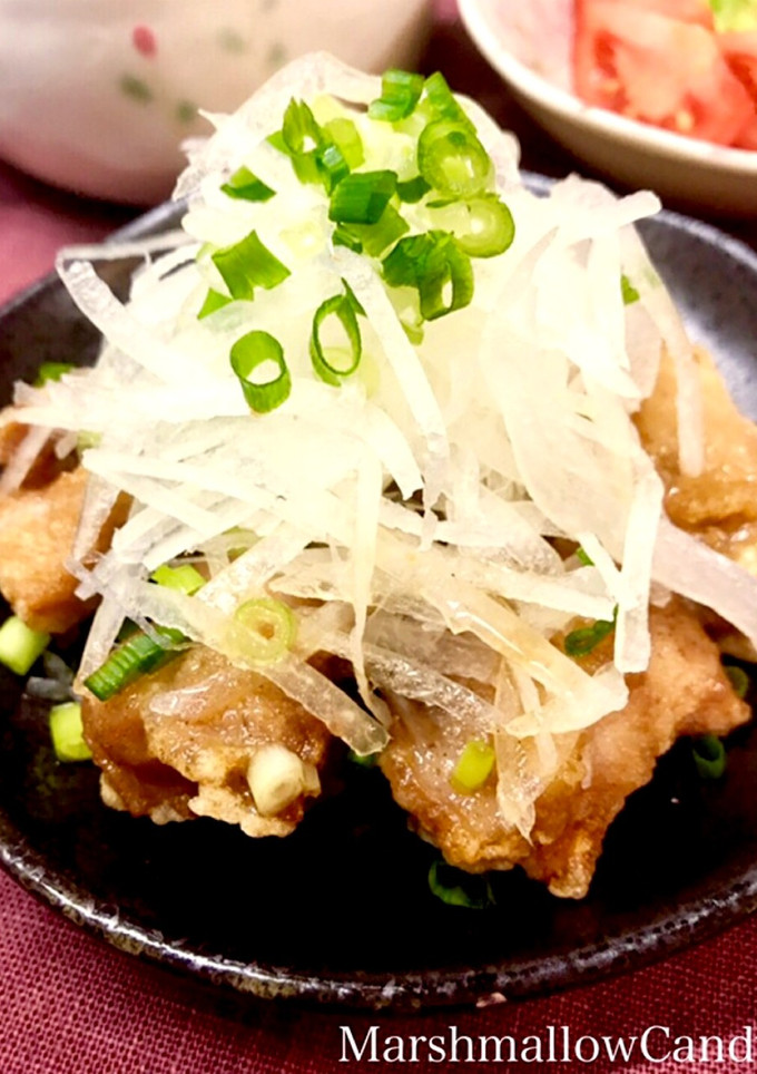 簡単！サクサク♡鶏の唐揚げポン酢♡-レシピのメイン写真