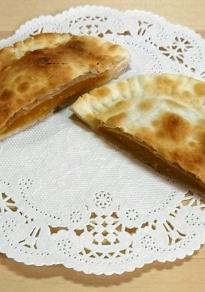 グリルで♪ガボチャあんのパイ風お菓子-レシピのメイン写真