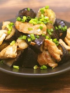 なすと豚肉のさっぱりぽん酢炒め-レシピのメイン写真