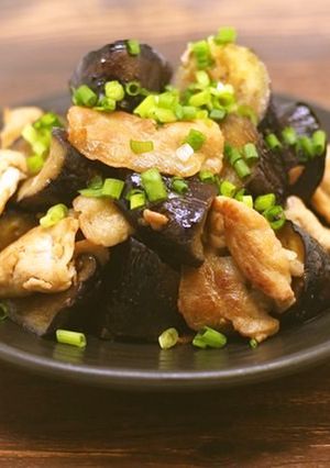 なすと豚肉のさっぱりぽん酢炒め-レシピのメイン写真