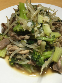 豚肉ともやしの塩だれ炒め-レシピのメイン写真