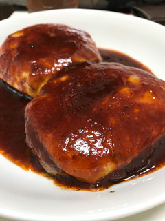 ハンバーグonチーズ-レシピのメイン写真