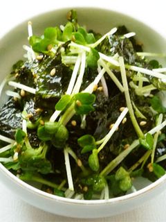 かいわれと韓国海苔のナムル-レシピのメイン写真