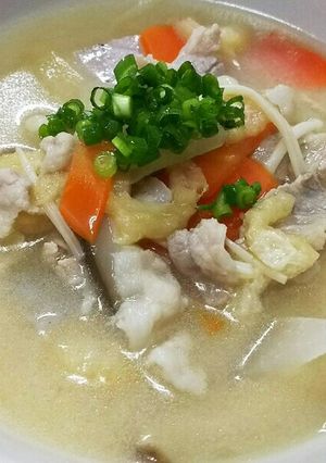 白みそで作る❤豚汁-レシピのメイン写真