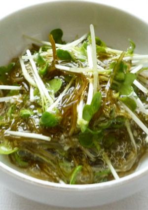 がごめ昆布とかいわれのわさび和え-レシピのメイン写真