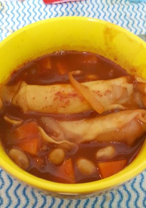 トルティーヤ風ウインナー入り野菜スープ-レシピのメイン写真