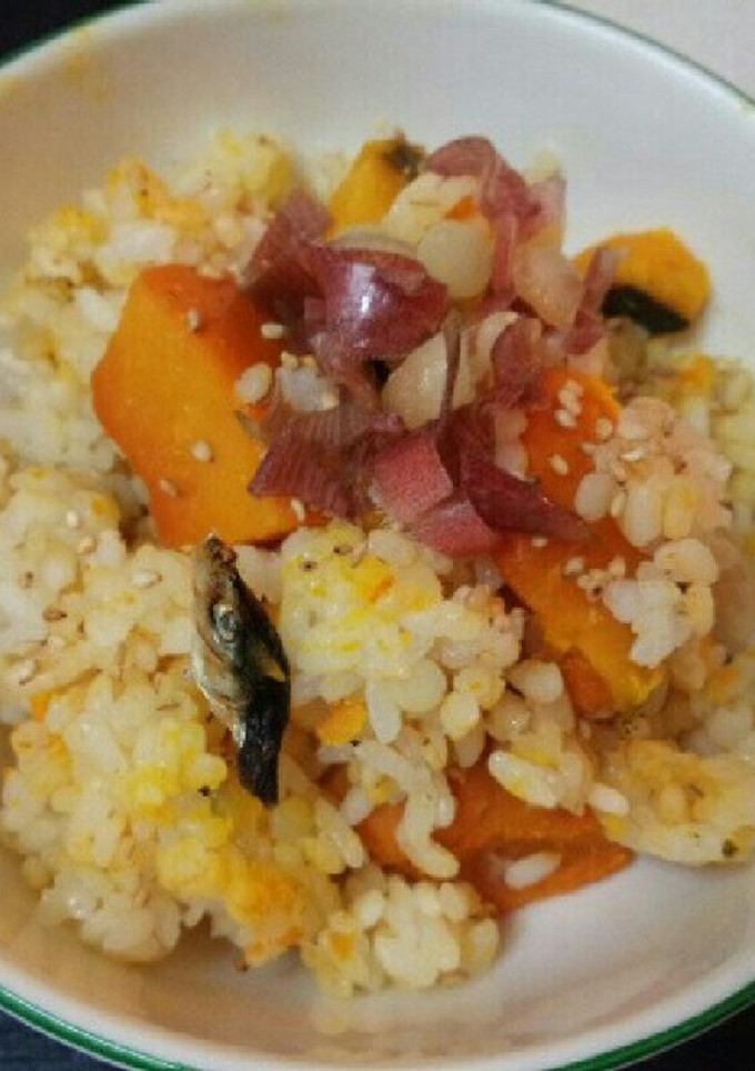 かぼちゃ御飯（血管ダイエット食1044）-レシピのメイン写真