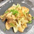 鶏むね肉とキャベツの甘味噌マヨ炒め♪