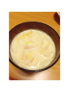 しょうがであったか豆乳スープ-レシピのメイン写真