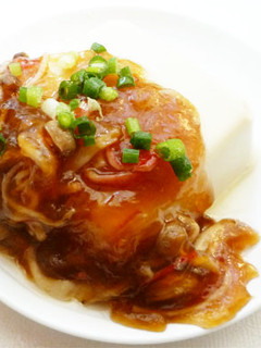 豆腐のかにかまとしめじあんかけ-レシピのメイン写真