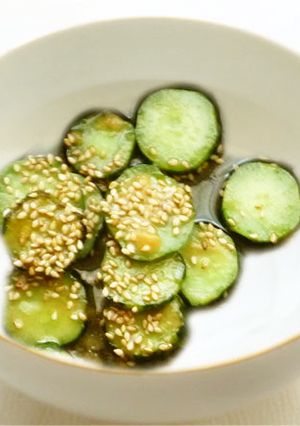 きゅうりの胡麻味噌炒め-レシピのメイン写真
