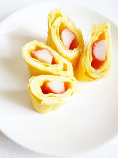 かにかまの玉子焼き-レシピのメイン写真