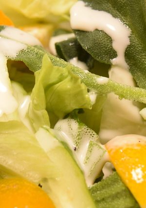 アイスプラントとキンカン入りレタスサラダ-レシピのメイン写真