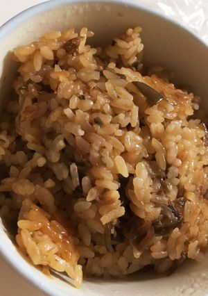 塩昆布とツナの簡単炊き込みご飯-レシピのメイン写真