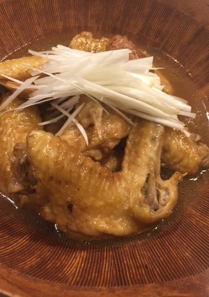 とろっとろ！手羽先煮込み梅風味-レシピのメイン写真