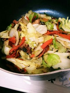 鯖缶でヘルシー野菜炒め!-レシピのメイン写真