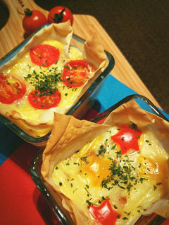 簡単★ほうれん草とベーコンのキッシュ-レシピのメイン写真