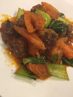 肉団子とトマトの中華炒め-レシピのメイン写真