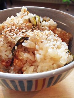 圧力鍋で塩昆布のスピードおこわ-レシピのメイン写真