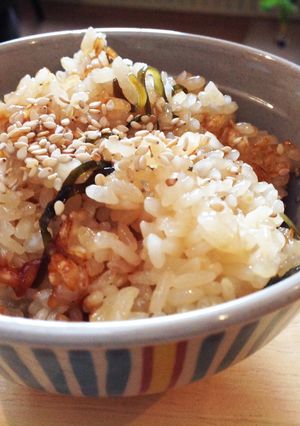 圧力鍋で塩昆布のスピードおこわ-レシピのメイン写真