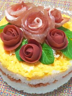 ✨ケーキ✨のようなちらし寿司♫-レシピのメイン写真
