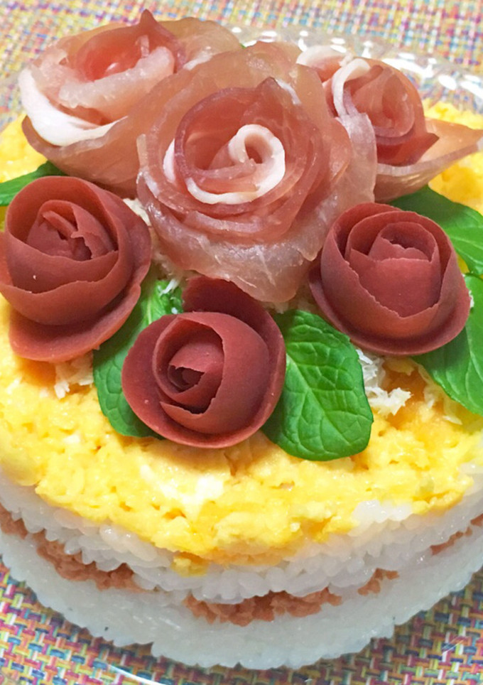 ✨ケーキ✨のようなちらし寿司♫-レシピのメイン写真