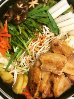 マンネリ脱出!絶品!韓国風すき焼き焼肉鍋-レシピのメイン写真