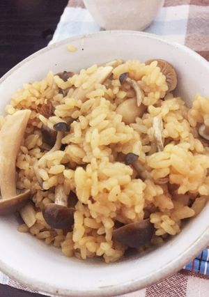 煮物残り汁で節約時短炊き込み御飯-レシピのメイン写真