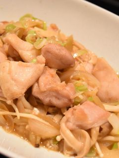 鶏肉とキノコの味噌炒め-レシピのメイン写真