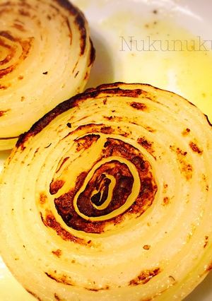 素材を頂く食べ応えグリル玉ねぎ♪-レシピのメイン写真