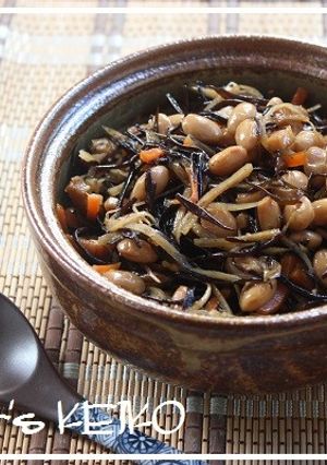 【農家のレシピ】しっかり味の五目豆-レシピのメイン写真